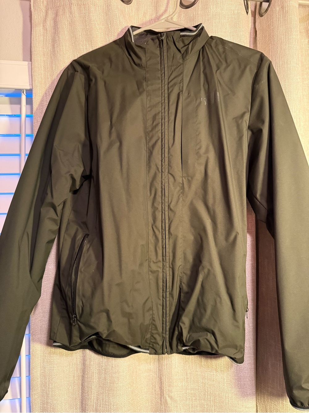 The North Face Men's Dark Olive Lightweight Rain Jacket